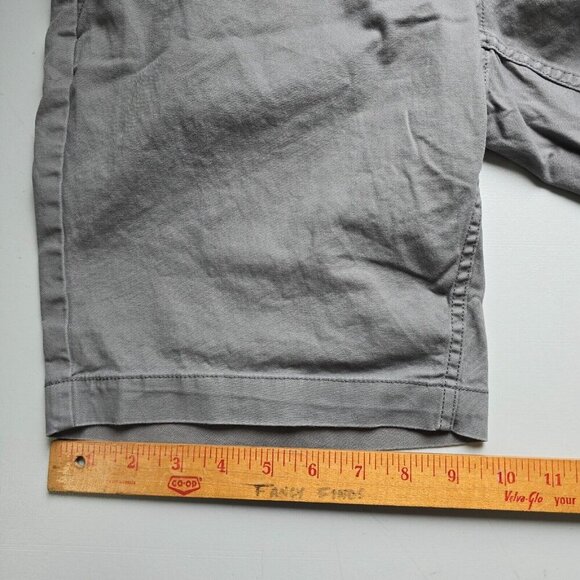 Fox Racing Shorts Mens 30 Gray Chino Outdoor Biking Casual Sport Utility - Picture 14 of 15